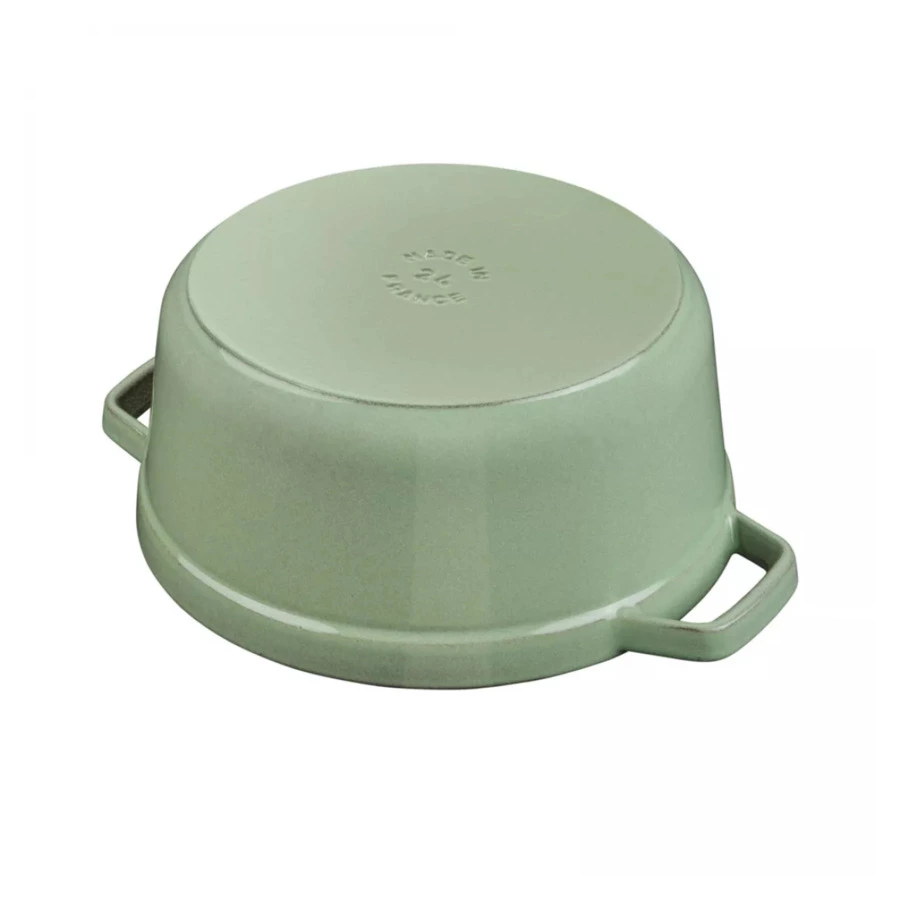Кокот Staub La Cocotte 26 см 5,25 л, чугун, шалфей, п/к