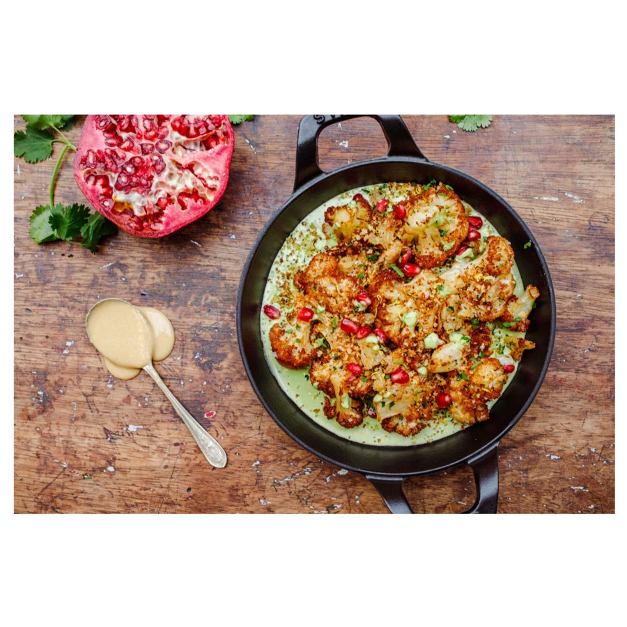 Сковорода круглая с двумя ручками Staub 16 см, чугун, черная, для индукции, духовки, п/к