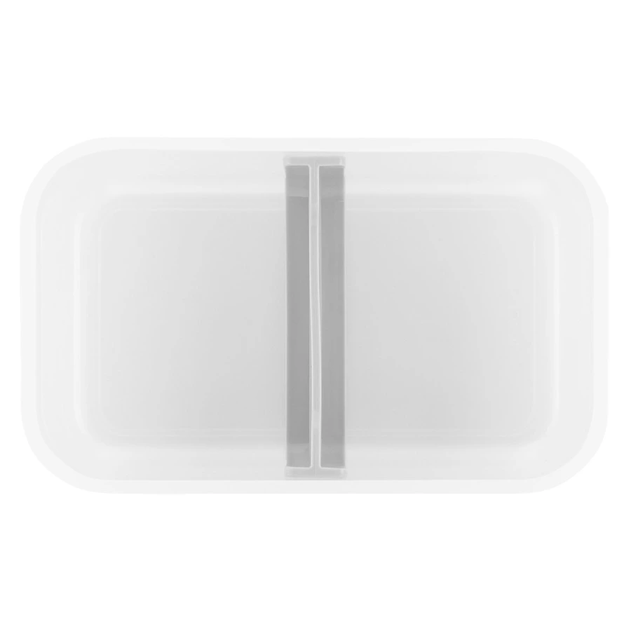 Контейнер вакуумный с 2-мя отделениями Zwilling Fresh&Save 800 мл, пластик, серый, п/к, п/к