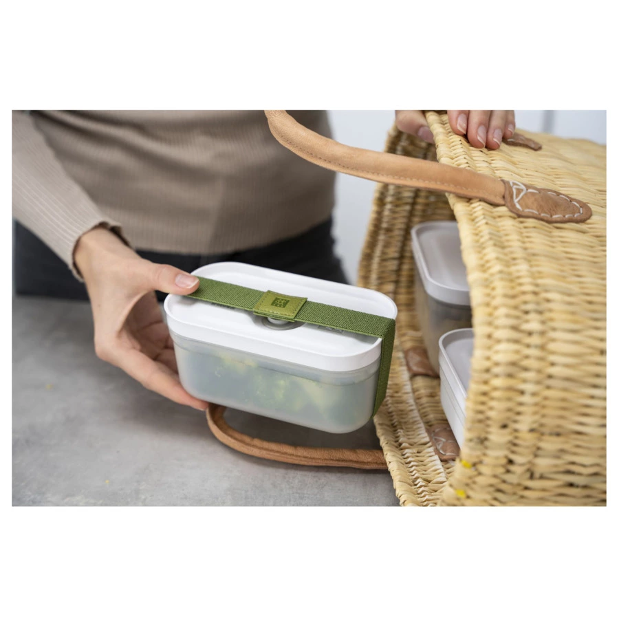 Контейнер вакуумный Zwilling Fresh&Save 500 мл, пластик, серый, п/к, п/к