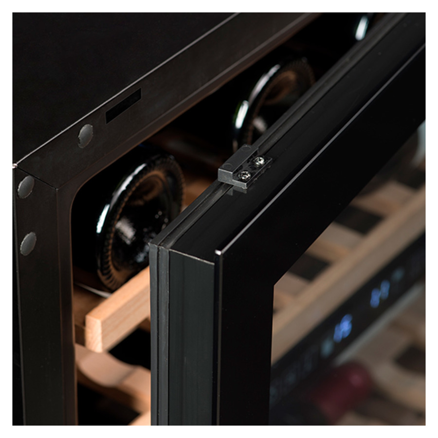 Холодильник винный Avintage AVU53FPREMIUM 62х65х86 см, сталь нержавеющая, черный