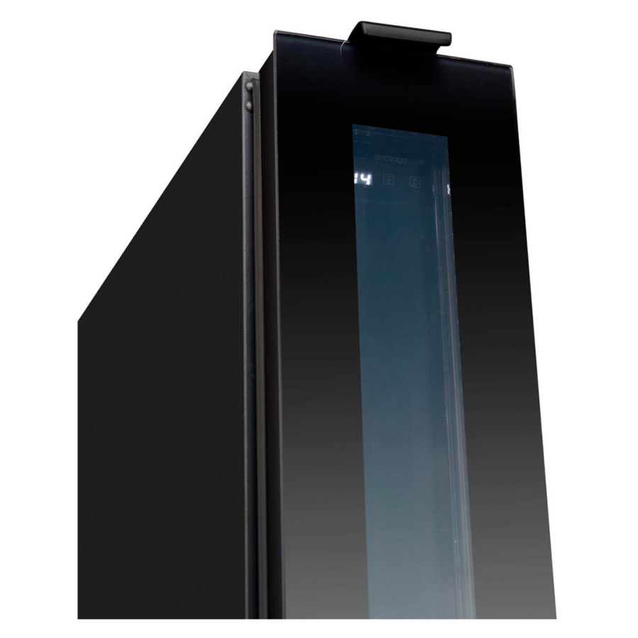 Холодильник винный Avintage AVU8TNA 59,5х17,5х84 см, сталь нержавеющая, черный