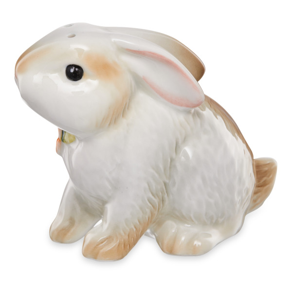 Перечница АМК Пасхальный кролик - мальчик7х5х8 см, фарфор твердый, разноцветная