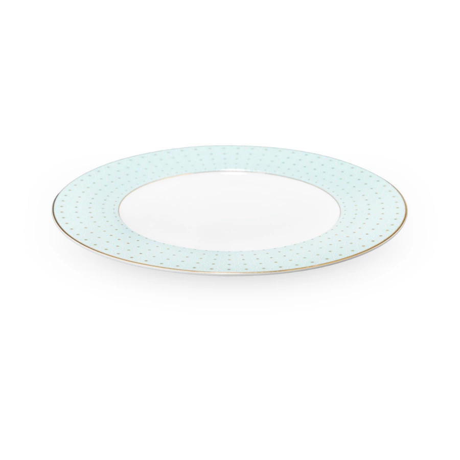 Сервиз столовый Decor de table Бирюза на 6 персон 20 предметов, фарфор костяной, п/к