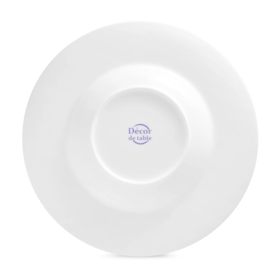 Сервиз столовый Decor de table Бирюза на 6 персон 20 предметов, фарфор костяной, п/к