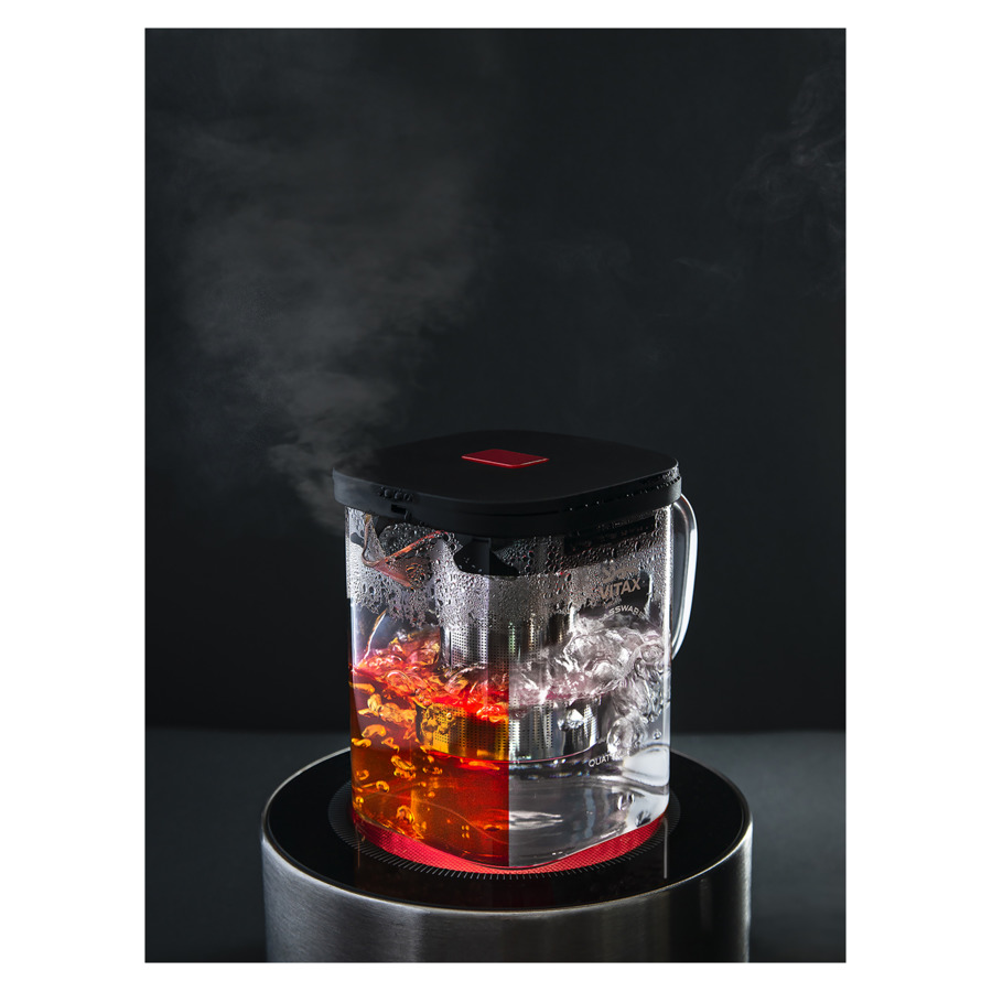 Чайник заварочный Vitax Warkworth 4в1, 1,1 мл, стекло-sale