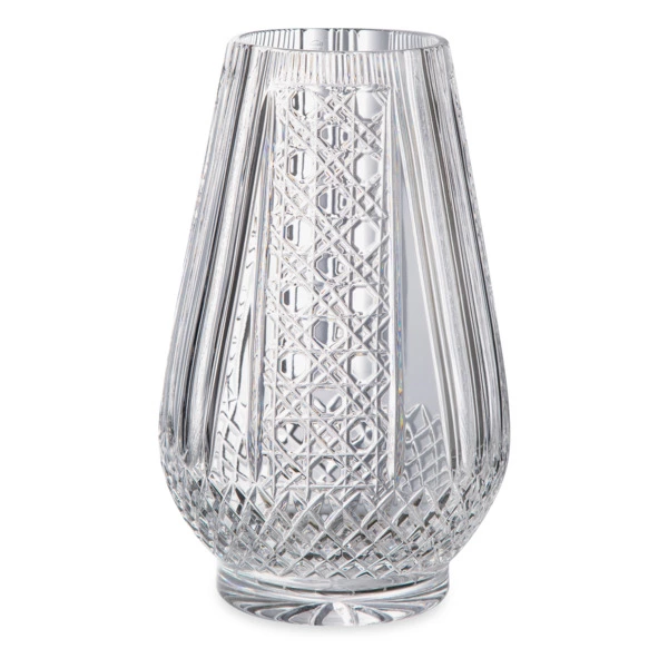 Ваза для цветов Decor de table 30 см, хрусталь, прозрачная