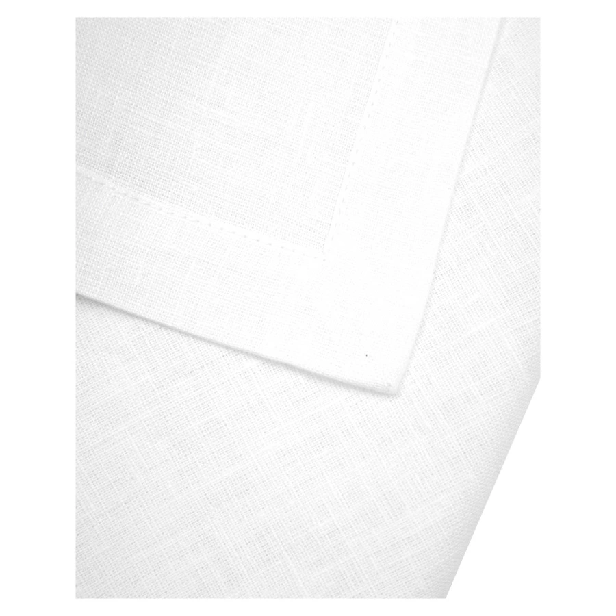 Набор салфеток подстановочных с вышивкой Венизное кружево Ришелье 40х40 см, 6 шт, лен, белый,  п/к