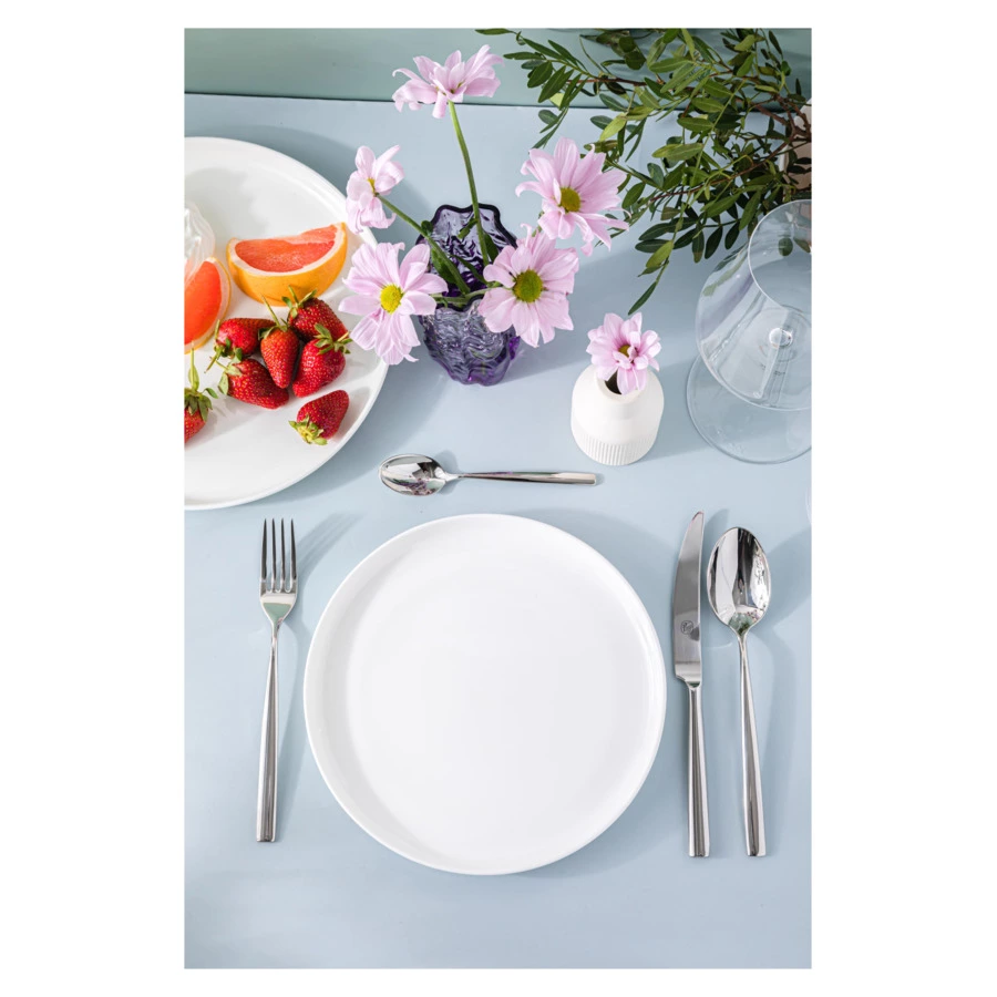 Набор столовых приборов Broggi Luce на 6 персон 24 предмета, толщина 4,5 мм, сталь нержавеющая, п/к