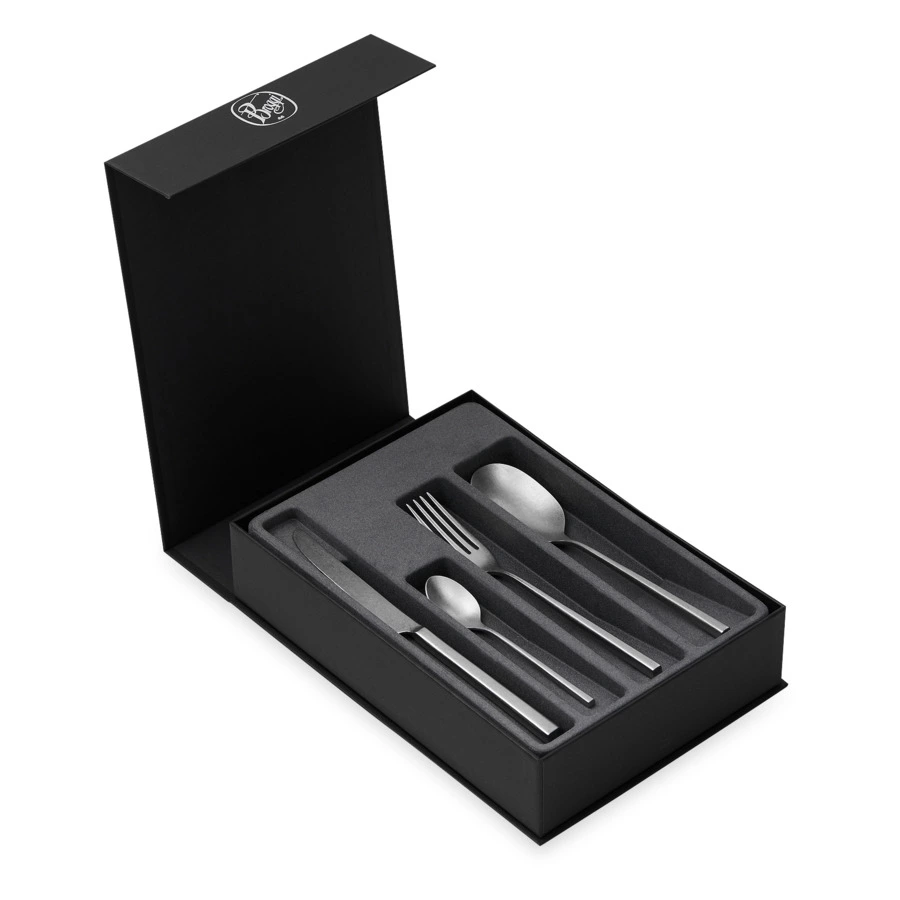 Набор столовых приборов Broggi Marchesi Vintage на 6 персон 24 предмета, толщина 8 мм, п/к