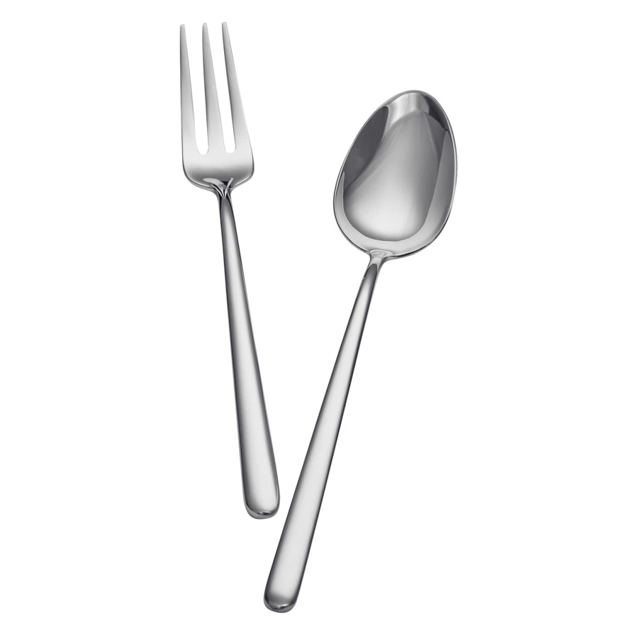 Набор столовых приборов Broggi Stiletto на 12 персон 75 предметов, толщина 5,5 мм, сталь нержавеющая