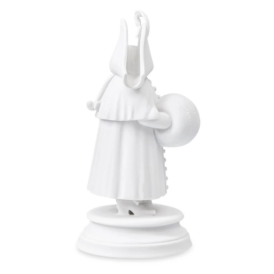 Скульптура ИФЗ Третий гость 16,5х9 см, фарфор твердый, белая