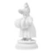 Скульптура ИФЗ Четвертый гость 14х8,2 см, фарфор твердый, белая