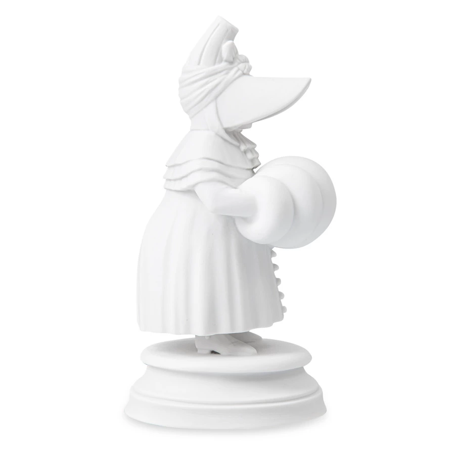 Скульптура ИФЗ Четвертый гость 14х8,2 см, фарфор твердый, белая