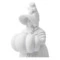 Скульптура ИФЗ Четвертый гость 14х8,2 см, фарфор твердый, белая