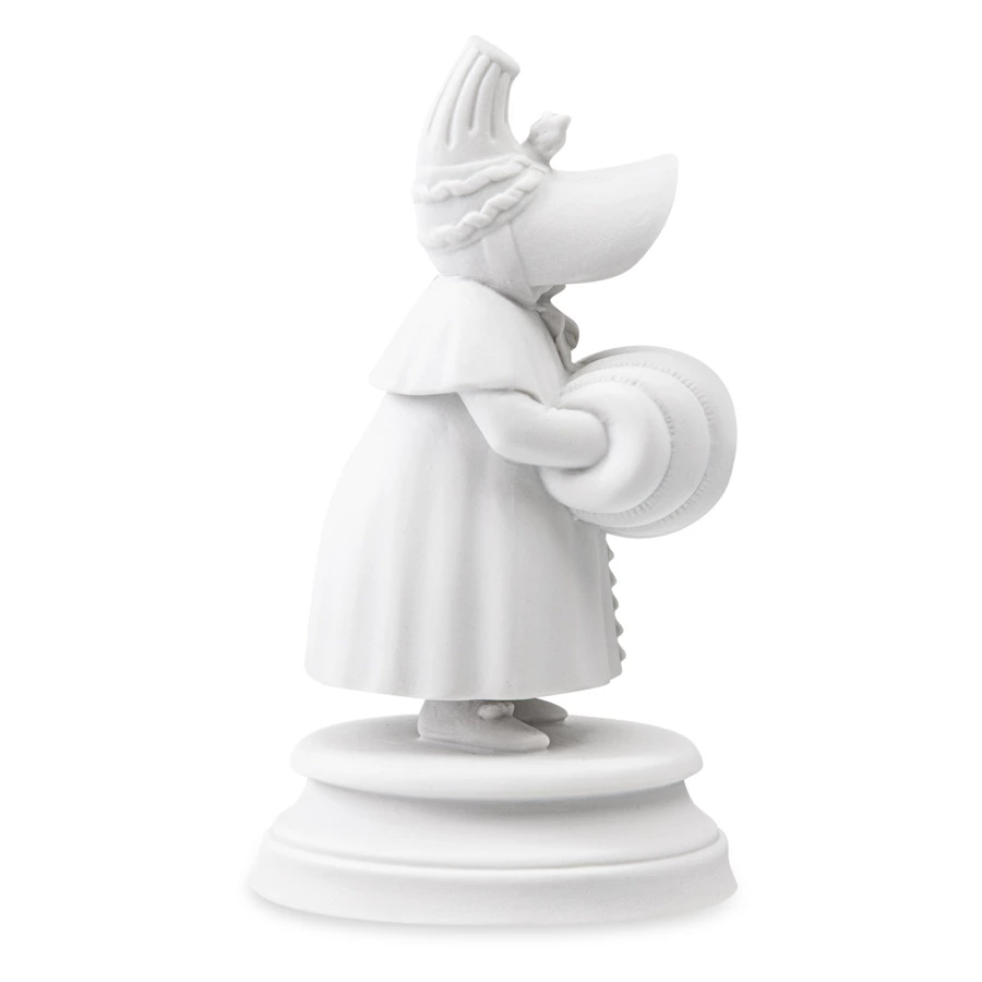 Скульптура ИФЗ Шестой гость 14,5х8,2 см, фарфор твердый, белая