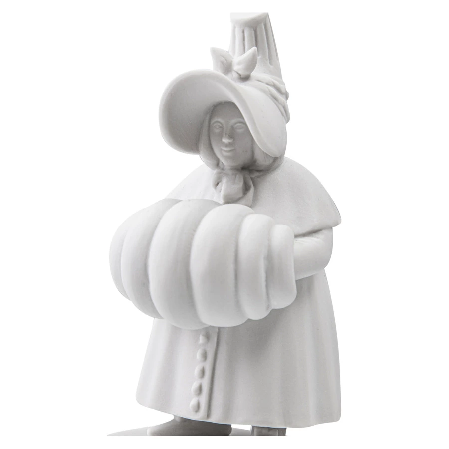 Скульптура ИФЗ Шестой гость 14,5х8,2 см, фарфор твердый, белая