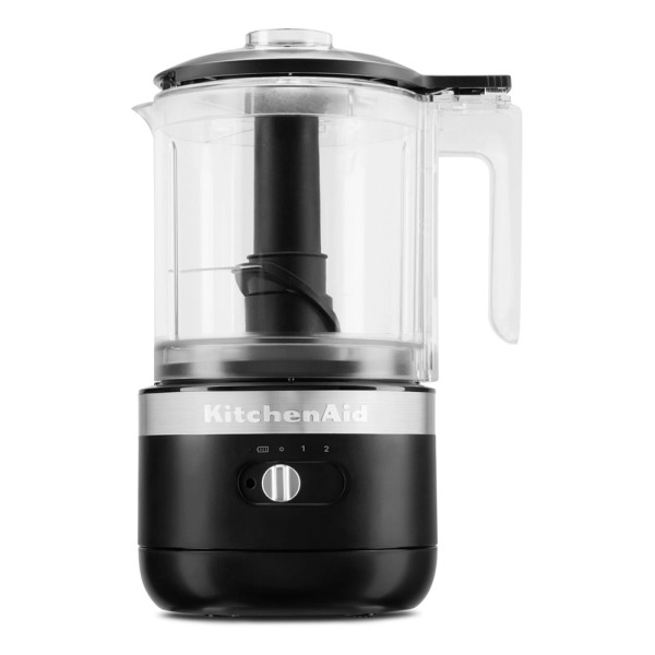 Комбайн кухонный мини беспроводной KitchenAid Cordless, черный, 5KFCB519EBM