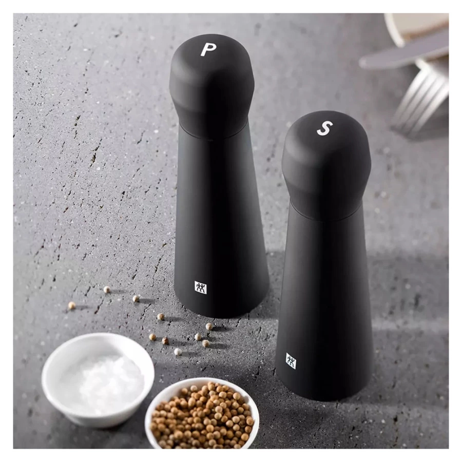 Мельница для перца Zwilling , черная, сталь нержавеющая-sale