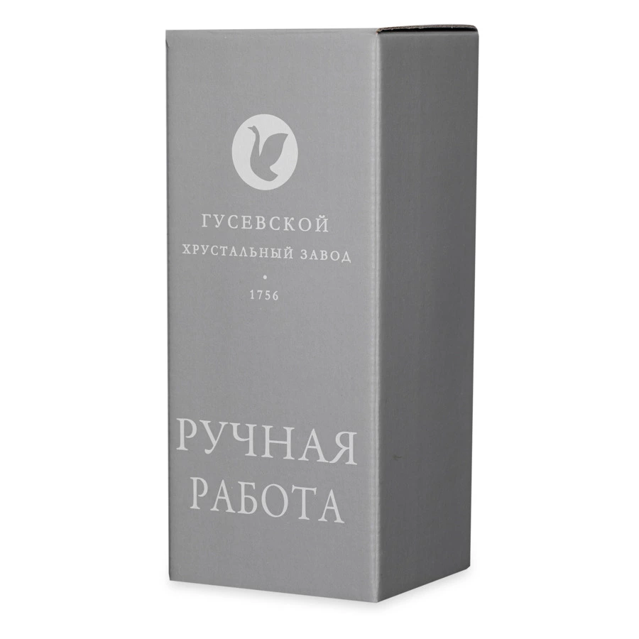 Стакан для воды ГХЗ Кора 250 мл, хрусталь, васильковый