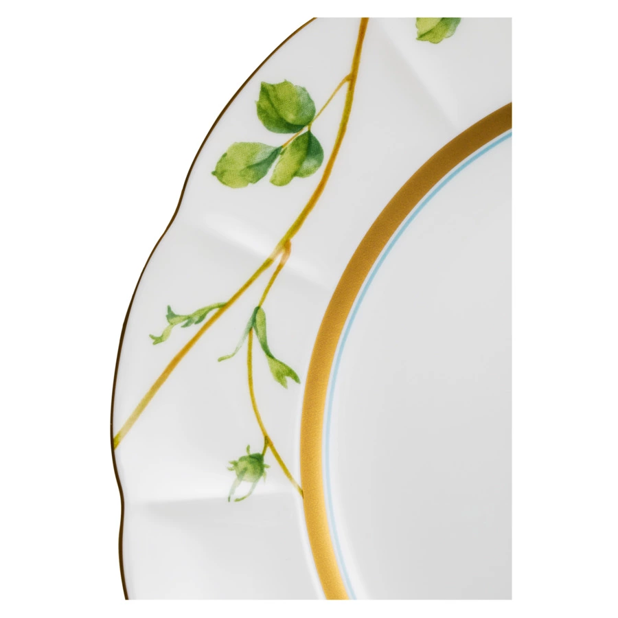 Тарелка обеденная Narumi Цветущая Роза 27 см, фарфор костяной