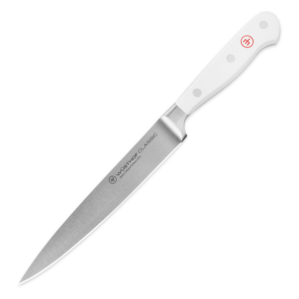 Нож для нарезки мяса Wuesthof White Classic 16 см, сталь кованая