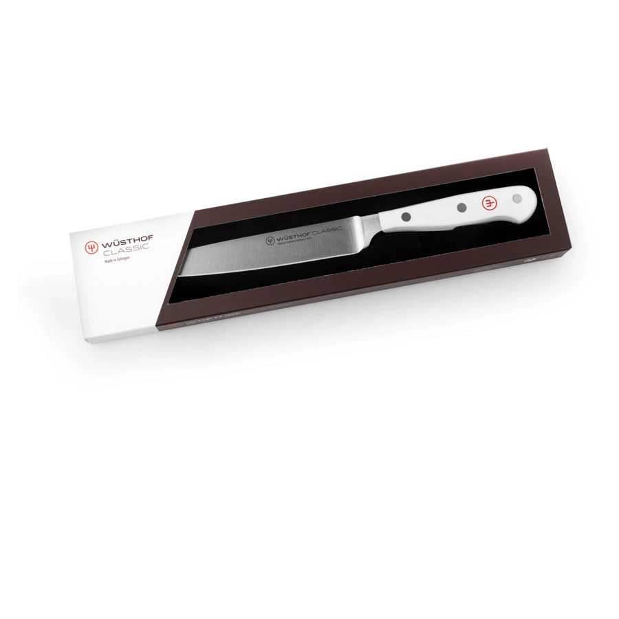 Нож для нарезки мяса Wuesthof White Classic 16 см, сталь кованая