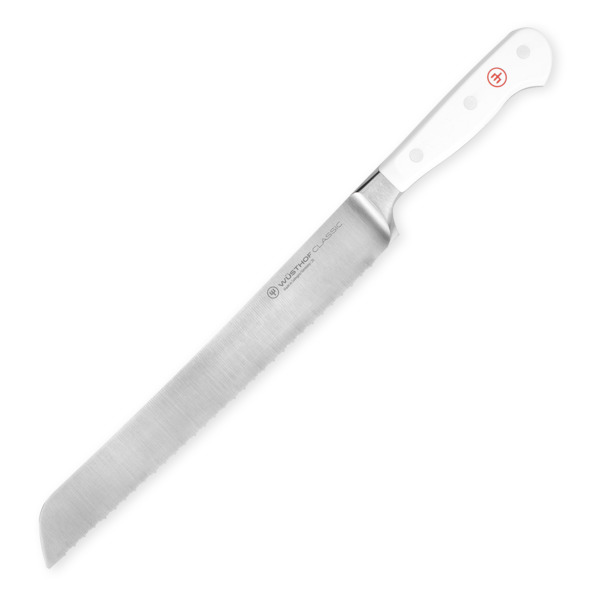 Нож для хлеба Wuesthof White Classic 23 см, сталь кованая