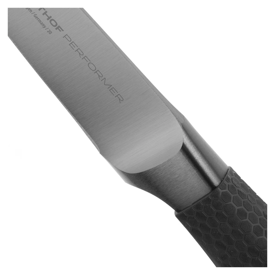 Нож для овощей Wuesthof Performer 9 см, сталь кованая, черный