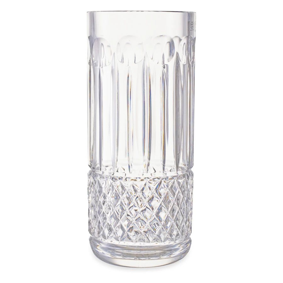 Ваза настольная Decor de table Париж 25,4 см, хрусталь, прозрачная