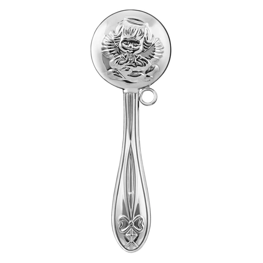 Погремушка в футляре АргентА Do Do Ангел 29,81 г, серебро 925