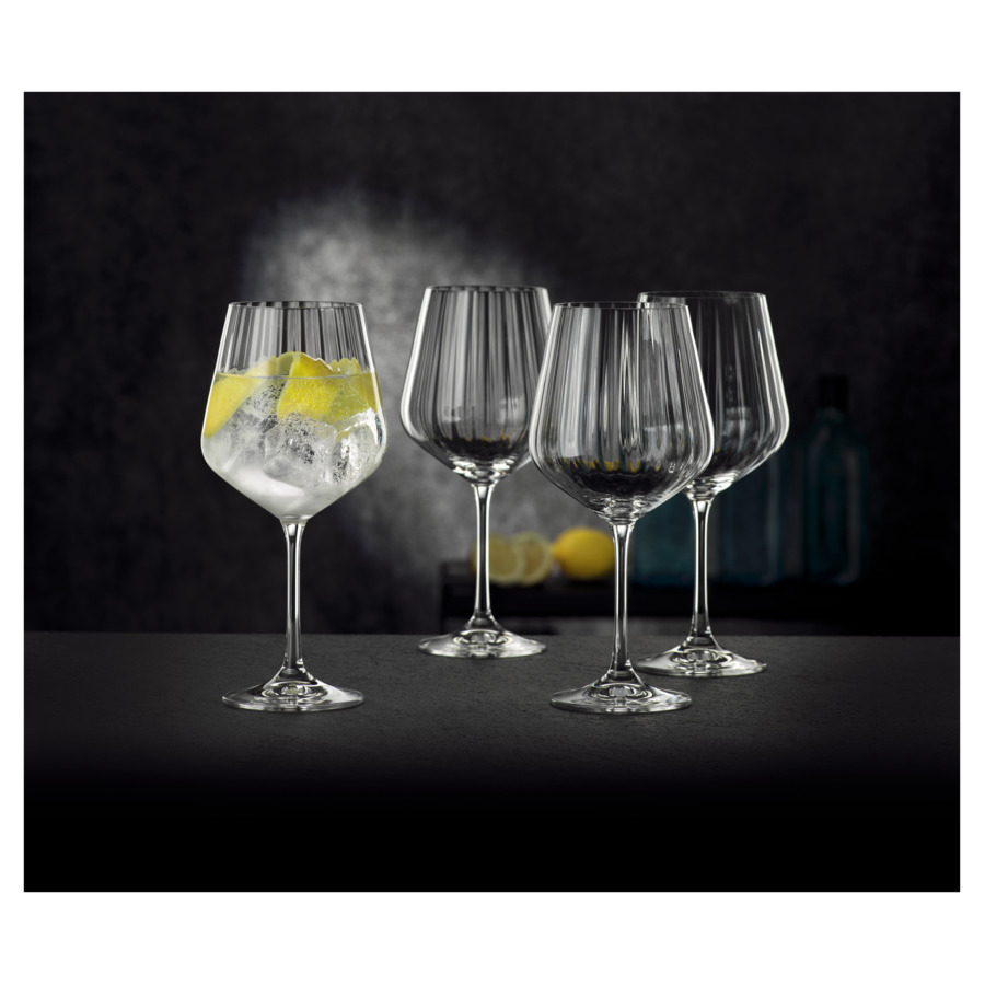 Набор бокалов для коктейля Nachtmann GIN&TONIC 640 мл, h22,2хd10,5 см, 4 шт, стекло хрустальное, п/к