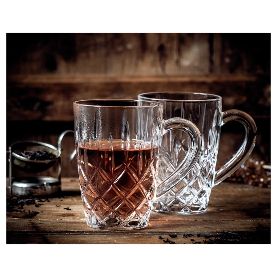 Набор кружек для чая и кофе Nachtmann HOT BEVERAGES 347 мл, 2 шт, стекло хрустальное, п/к
