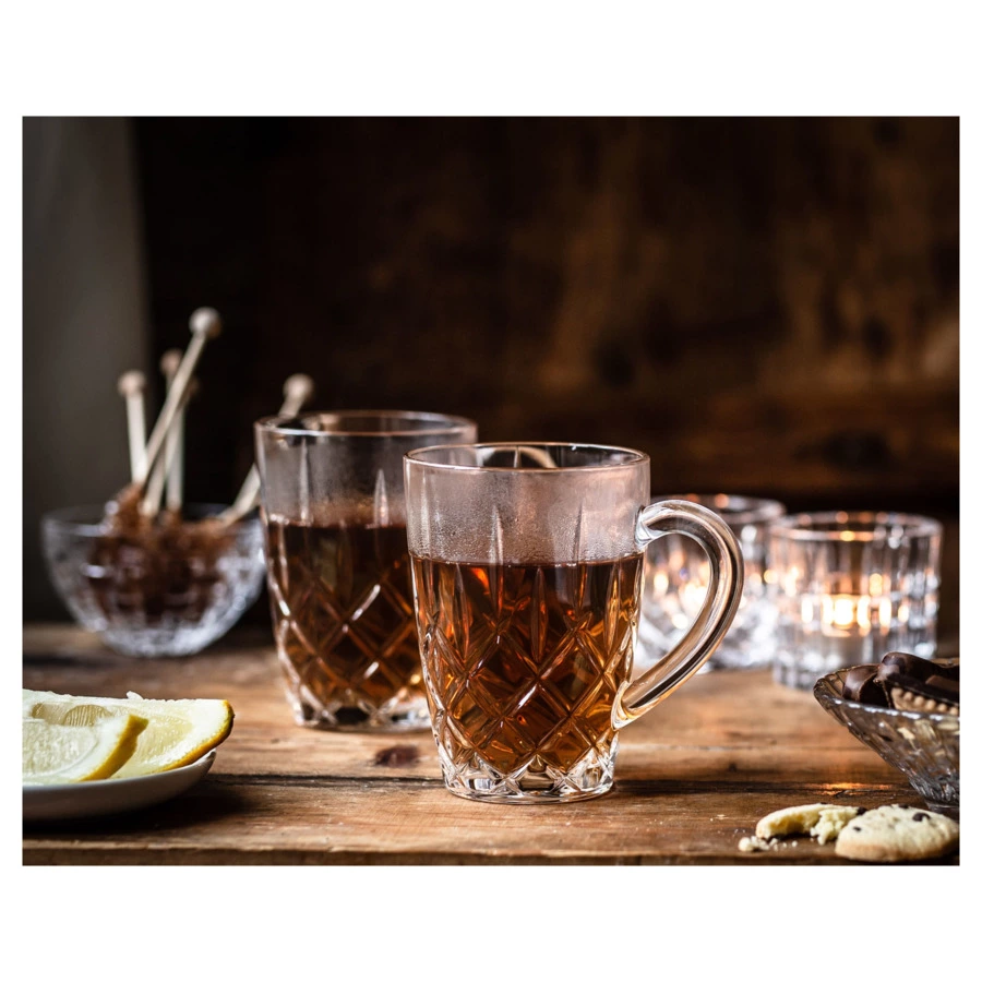 Набор кружек для чая и кофе Nachtmann HOT BEVERAGES 347 мл, 2 шт, стекло хрустальное, п/к