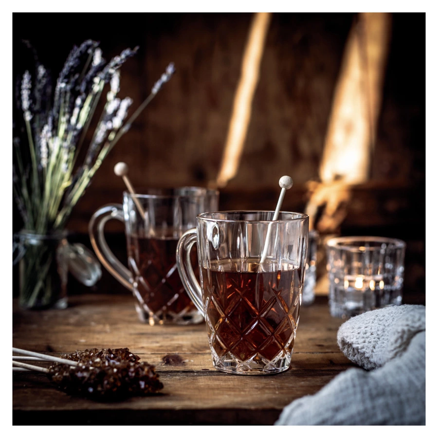 Набор кружек для чая и кофе Nachtmann HOT BEVERAGES 347 мл, 2 шт, стекло хрустальное, п/к