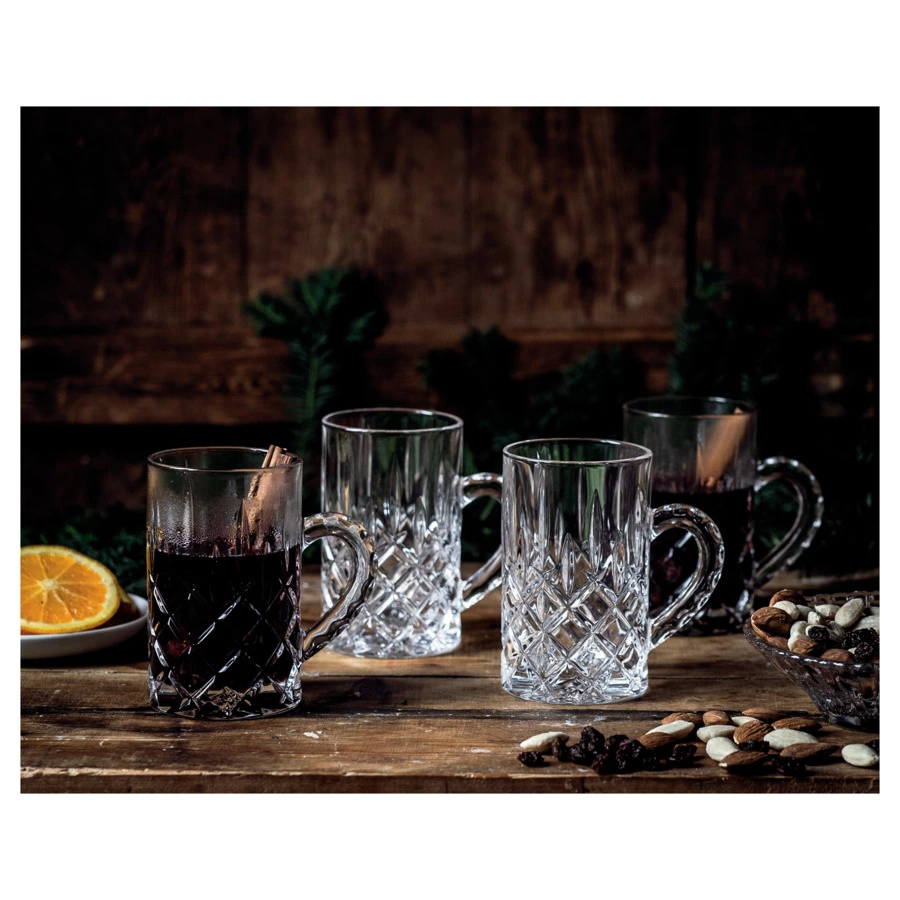 Набор кружек для чая и кофе Nachtmann HOT BEVERAGES 250 мл, 2 шт, стекло хрустальное, п/к