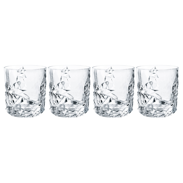 Набор стаканов для виски Nachtmann SCULPTURE 365 мл, 4 шт, стекло хрустальное, п/к