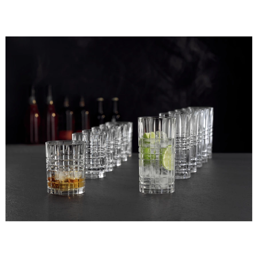 Набор стаканов для воды Nachtmann Square 445 мл, 4 шт, хрусталь бессвинцовый, п/к