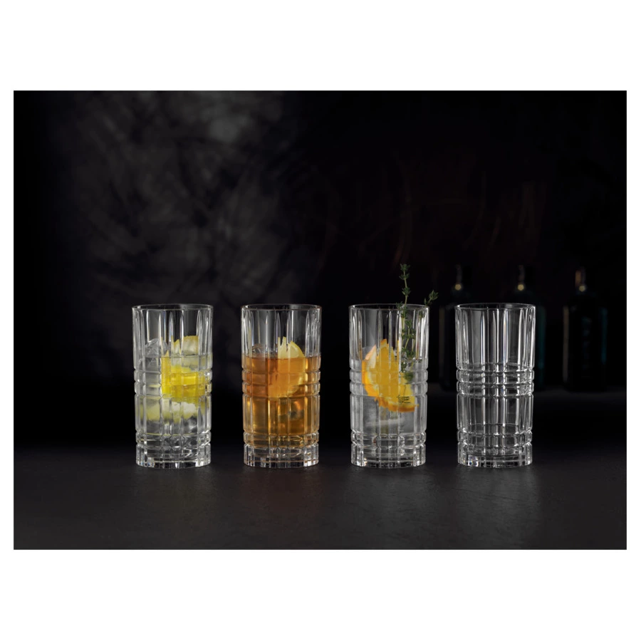 Набор стаканов для воды Nachtmann Square 445 мл, 4 шт, хрусталь бессвинцовый, п/к