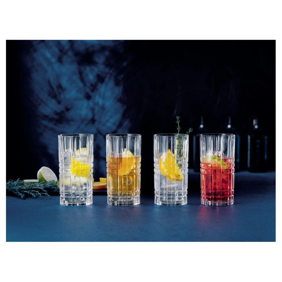 Набор стаканов для воды Nachtmann Square 445 мл, 4 шт, хрусталь бессвинцовый, п/к