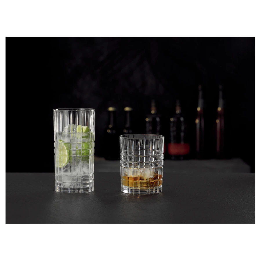 Набор стаканов для воды Nachtmann Square 445 мл, 4 шт, хрусталь бессвинцовый, п/к