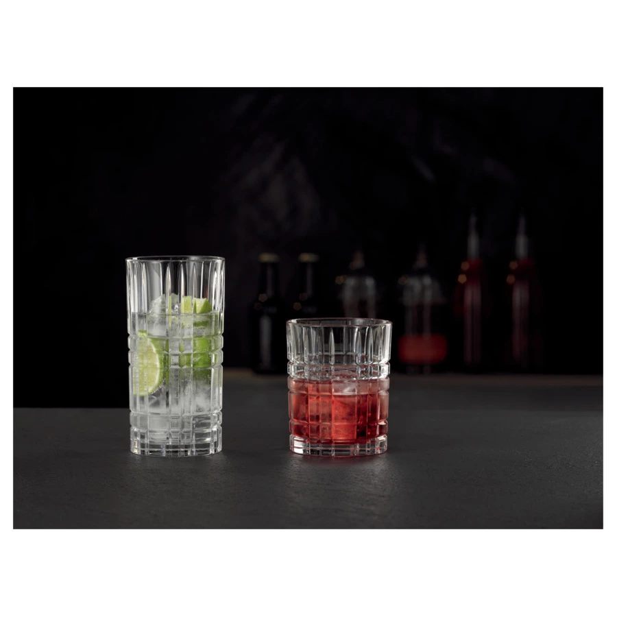 Набор стаканов для воды Nachtmann Square 445 мл, 4 шт, хрусталь бессвинцовый, п/к