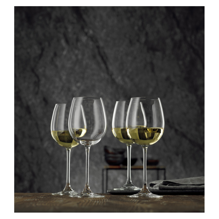 Набор бокалов для белого вина Nachtmann Vivendi 474 мл, 4 шт, хрусталь бессвинцовый, п/к