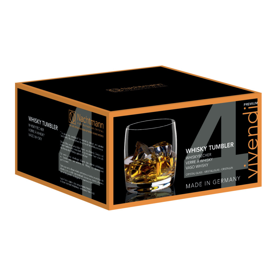 Набор стаканов для виски Nachtmann Vivendi 315 мл, 4 шт, хрусталь бессвинцовый, п/к
