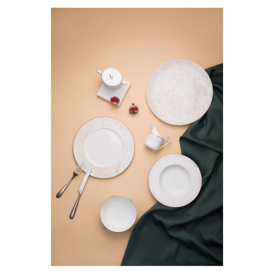 Салатник порционный Narumi Примула 14 см, фарфор костяной