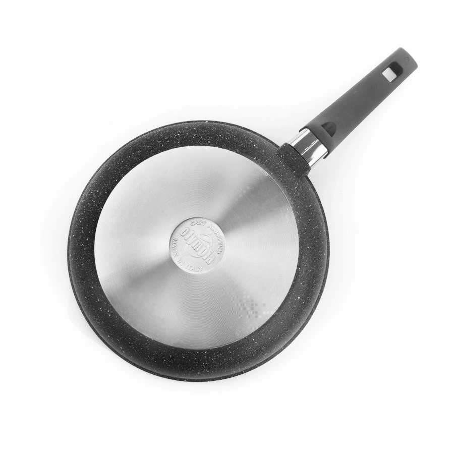 Сковорода антипригарная с фиксированной ручкой OLYMPIA Hard Cook Fix, 20 см, алюминий литой