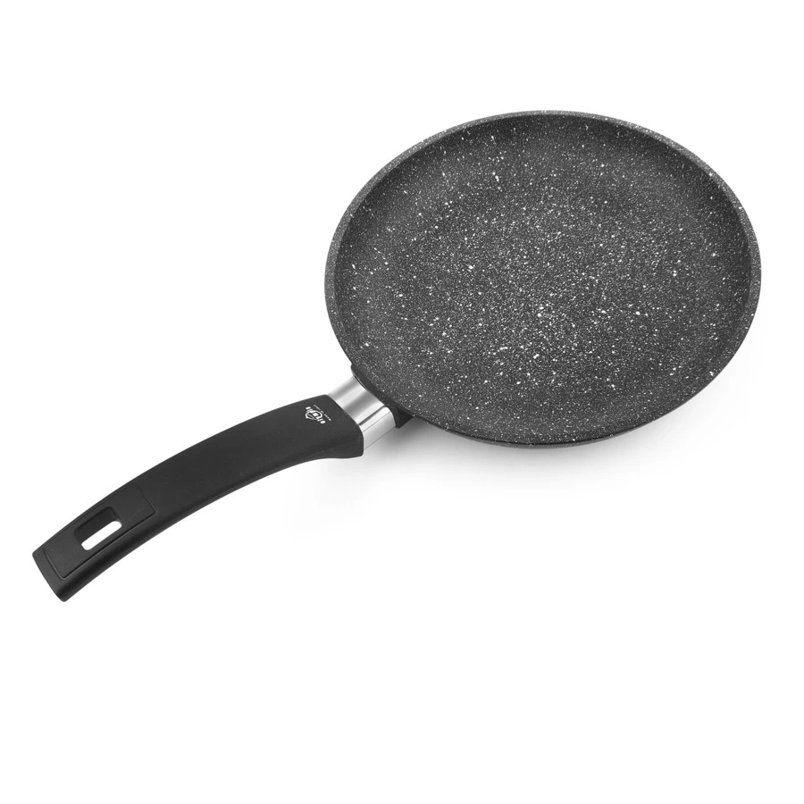 Сковорода антипригарная с фиксированной ручкой OLYMPIA Hard Cook Fix, 20 см, алюминий литой