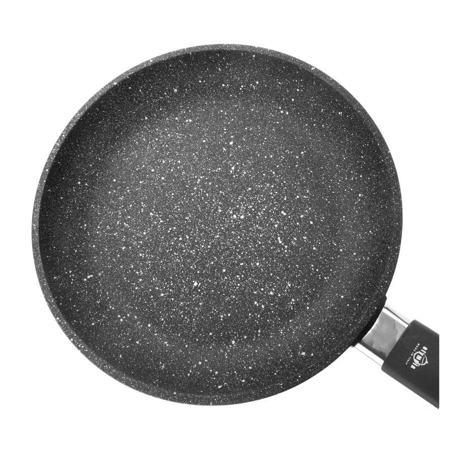 Сковорода антипригарная с фиксированной ручкой OLYMPIA Hard Cook Fix, 24 см, алюминий литой