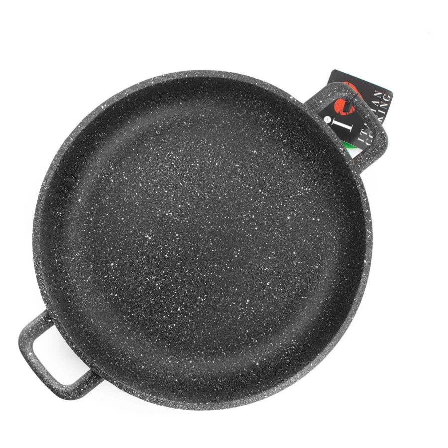 Сотейник с двумя ручками с антипригарным покрытием OLYMPIA Hard Cook Fix 28 см, алюминий литой