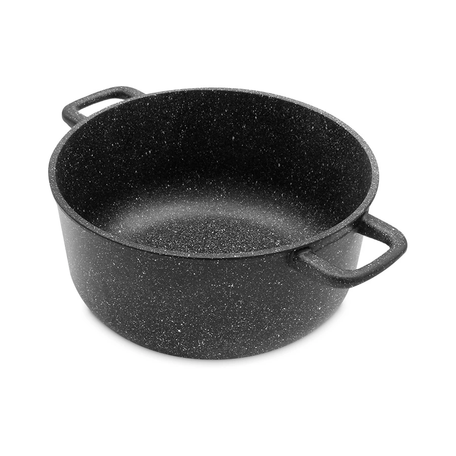 Кастрюля OLYMPIA Hard Cook Fix 24 см, 5,3 л, алюминий литой